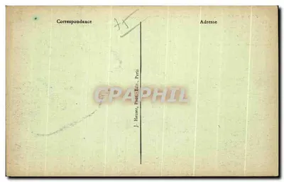 Paris - Hotel Lambert de Thorigny — 510 — J. Hauser, Édit. Paris — Verso