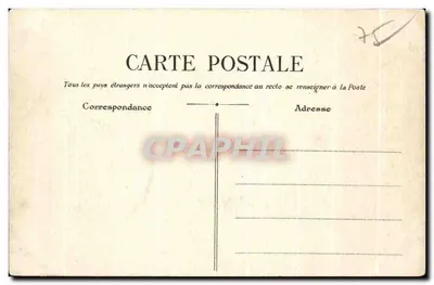 Paris — Ilha Saint-Louis — Hotel Lambert — G.B.R.R. n°452 — Verso