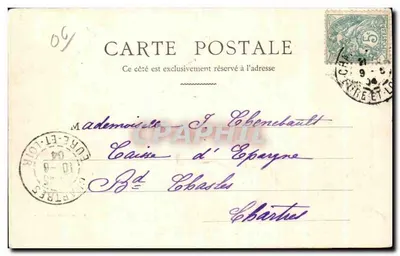 Monte-Carlo — Ogólny widok — Wydanie Gilletta, fot. Nîmes — Rewers