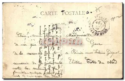 Paris - Le Square Pärmenier — G.I. — n°327 — Verso
