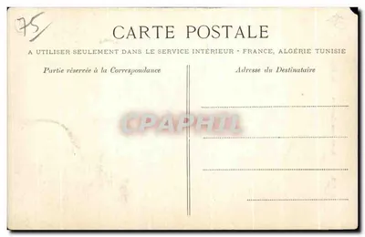 Kirche Saint-Jean-Baptiste in Belleville — Paris — C. L. C. n°396 — Rückseite