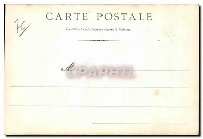 Cloître Saint-Wandrille — Caudebec-en-Caux — Livraria P. Védrine, n° 189 — Verso