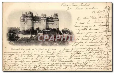 Zamek w Pierrefonds — Strona północna — ND Phot
