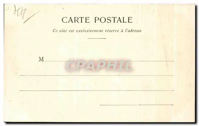 Le Croisic - Skarpa « le Grand Autel » — A. Thuret, wyd., Nantes — Rewers