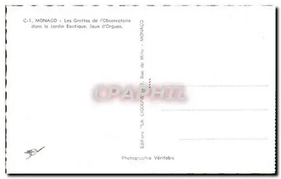 As Grutas do Observatório — Jardim Exótico — Editions Véritable — Verso