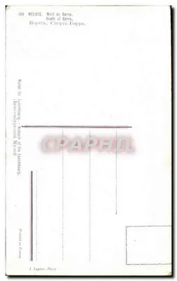 Mort de Barra — cena de combate a cavalo — I. Lapino - Paris — Verso