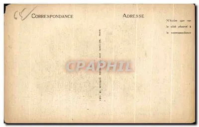 Chemin du Port de GAVARNIE — L'Abrî — éditeur L.L. n°49 — Verso