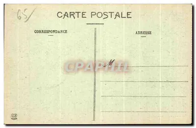Pic du Midi de Bigorre (2837 m.) — Ogólny widok obserwatorium — Fototyp Labouche Frères, Toulouse — Rewers