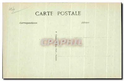 Le Pouliguen (Loire-Inf.) — An der Küste, Studie zu Felsen — 4. Tausend — Verlag F. Chapeaublanc, Nantes — Rückseite