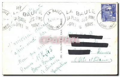 La Baule — Plaża i bulwary Esplanade — LL — Rewers