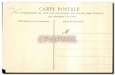 La Baule (Loire-Inf.) — A praia, vista tirada da escada — Héliotypie Dugas et Cie, Nantes, n° 1182 — Verso