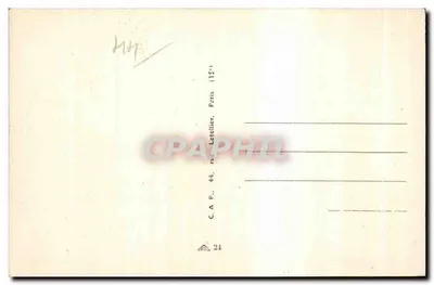 La Baule-les-Pins — Le Bois d'Amour — Sous bois — Verso
