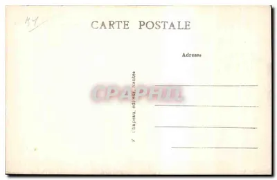 La Baule-les-Pins (Loire-Inf.) — Widok na Park Dryadów, z północy — P. Chapeau, wydawca Nantes — Rewers