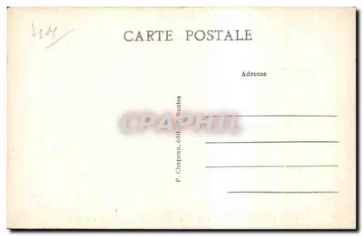 La Baule-les-Pins (Loire-Inf.) — No Parque das Dryades — Avenidas de entrada — Verso