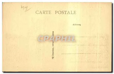 Guérande (Loire-Inf.) — Le Mail y la Porte Saint-Michel — editor P. Chapeau, n° 343 — Reverso