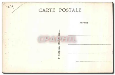 Guérande (Loire-Inf.) - Collegiata di San Aubin - Sedia esterna — Verso