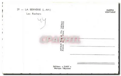 La Bernerie (L.-Atl.) — Les Rochers — Gaby — Achterkant