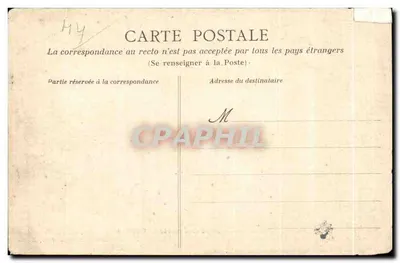 NANTES — Le Grand Théâtre et la rue Crébillon — Héliotypie Dugas et Cie, Nantes, n° CN 18 — Achterkant