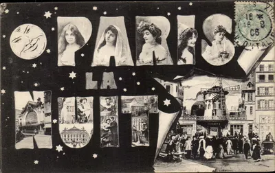 Paris la Nuit — éditeur Pichon & Cie