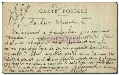 Montauban (T.-et-G.) — Arceaux — Editor: Bizar F. Montaut e F. Castel — Verso