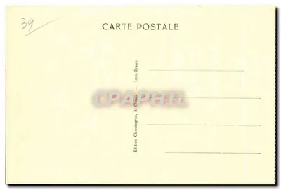 Saint-Claupe — As bancadas e o altar da catedral — Edição Chossegros, Imp. Braun — Verso
