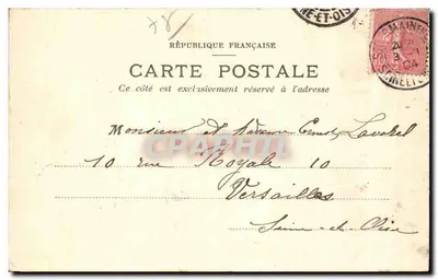 SAINT-GERMAIN-en-LAYE - Windykator — Fototypia A. Rep i Filliette w Château-Thierry — kolekcja R. F. — Rewers