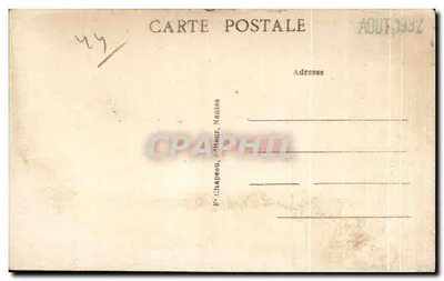 Le Croisic (Loire-Inf.) — Skały obok Port-Lin — F. Chapeau, Nantes, n°264 — Rewers