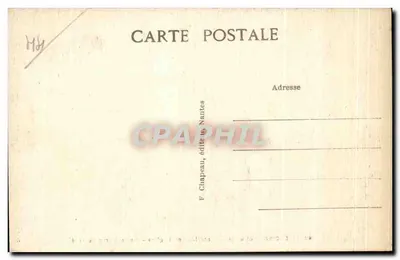 Le Croisic (Loire-Inf.) — Wnętrze kościoła — Najświętsza Maryja Piekna — F. Chapeau, Nantes, n°162 — Rewers