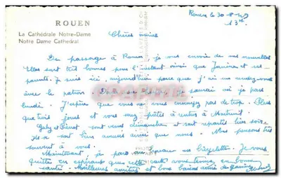Rouen — Katedra Notre-Dame — Estel — Rewers
