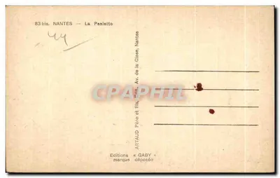 Zamek Psalette — Nantes — Wydawnictwo Gaby — Rewers