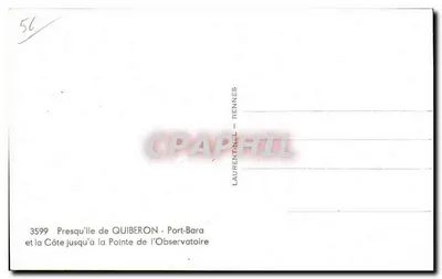 Presqu'île de Quiberon - Port-Bara e a Costa até a Ponta do Observatório — Laurent-Nel - Rennes — Verso
