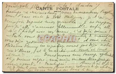 Quiberon — Fenda de Kerniscop — editor anônimo, n° 62 — Verso