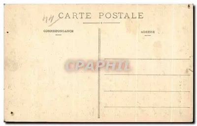 NANTES — Beffroi de l'Église Ste-Croix — Arturo M. Néret — Verso