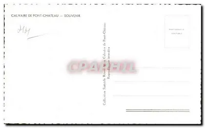 Kreścioł na mostku-castlu — scena z Pasji — wydawca Kreścioł na mostku-castlu — Rewers