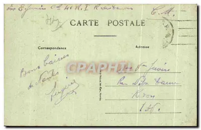 Nantes — La Colonna di Luigi XVI — Editore Nantes, n°38 — Verso