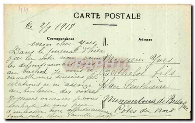 NANTES — Het Plantentuin, de Hert, de Hertin, de Hertje — Achterkant