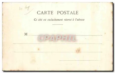 NANTES - Het Cours St-Pierre en het Abside van de Kathedraal — Collectie G. I. D. de Nantes — Achterkant