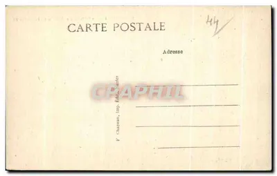 NANTES — A Catedral e a Porta Santo Pedro — F. Chapeau, Imp. Édit., Nantes — Verso