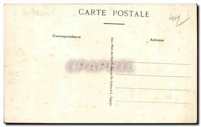 Estátua de Villebois Mareuil — Nantes — Impr. Fot. dos Editores Ch. Collas & C. Cagnac — Verso
