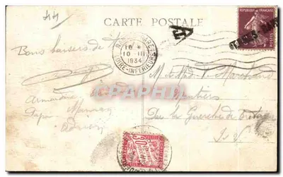 Nantes — A Praça do Geral Mélèlinet — Col, Le Féchaut, n°113 — Verso