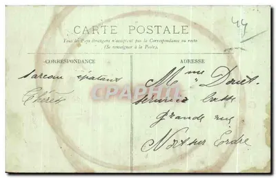 NANTES — Le Port — LL. — Édition Nerrieres — Verso