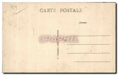 NANTES — Interior de la Basílica de San Nicolás — Reverso