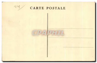 Nantes - Museu de Belas Artes — O Castelo da Ilha de Yeu — gravura segundo Pinard (René) — n°117 — Verso