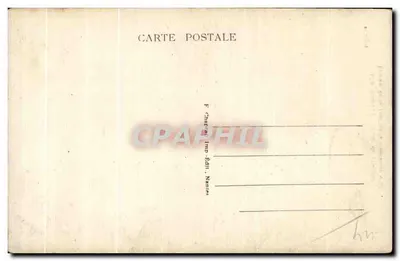 NANTES — Cour du Château, Entrée de la Tour de la Couronne d'Or — 8e mille, n° 468 — Verso