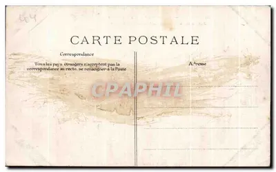 NANTES — Antigo convento dos Cordeliers — Ruínas da Capela dos Duques da Bretanha — Coleção Fr-Capela — Verso