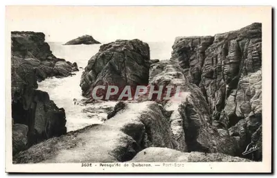 Presqu'île de Quiberon — Port-Bara — Édition Mésy - Rennes