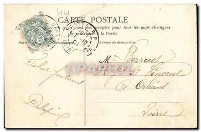 NANTES — Le Palais de Justice. À gauche, la Prison — Éditeur : Collection Decré frères, Nantes — Verso