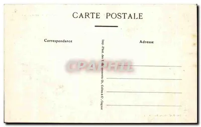 NANTES A Catedral, a Porta e o Cours Saint-Pierre — Imp. Phot. dos Estabelecimentos Ch. Collins & C. Cognac, n° 59 — Verso