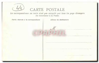 NANTES — Il Castello. Facciata Nord — Héliotipo Duangs e Cie, Nantes — Verso