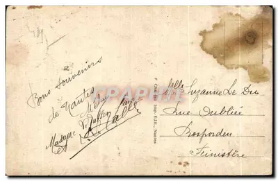 NANTES — Avenida da República — Estátua de Cambronnie — Verso